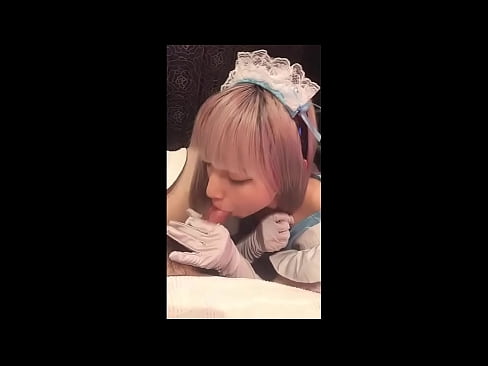 ❤️ Idolo giapponese [mayuka], costume da cameriera francese, parte 1, pompino e sega con lozione Porno vkal it.porngipfy.ru ️❤